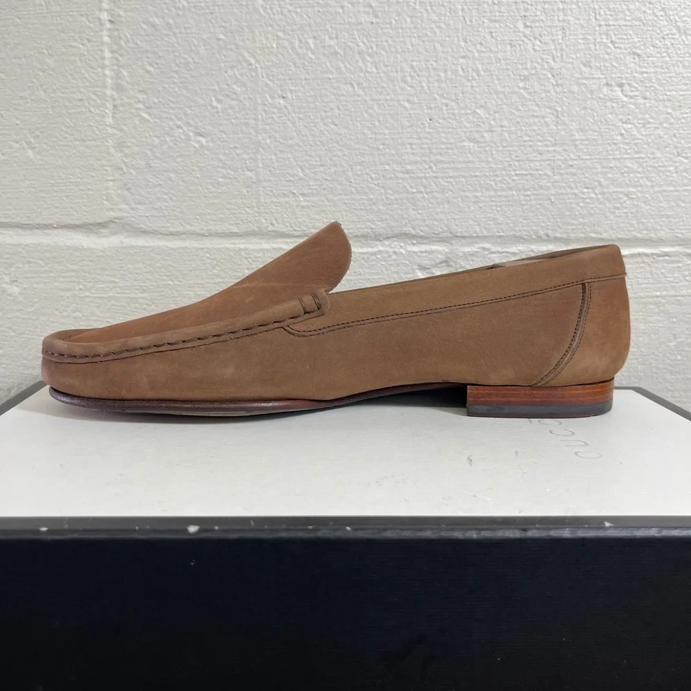 PS Paul Smith Danny Brown Nubuck Loafers Slip On Dress Shoes Men's 12 US/11 UK